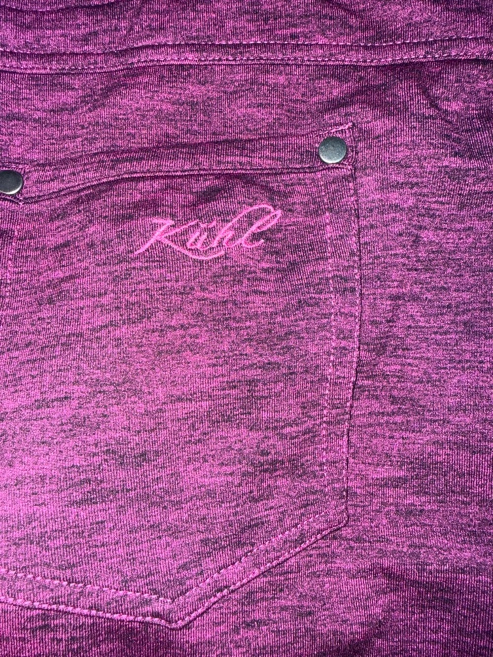 Purple A-Line Casual Women's Skort - Picture 8 of 10